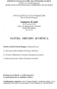 Seminario di Filosofia 2014