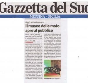 Inaugurazione museo moto articolo gazzetta